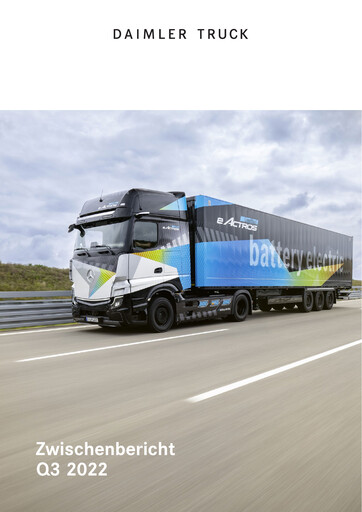 Thumbnail Daimler Truck Quarterly Report 2022-q3