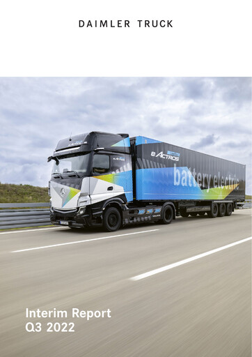 Thumbnail Daimler Truck Quarterly Report 2022-q3