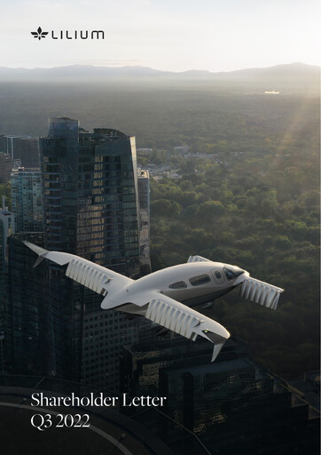 Thumbnail Lilium Quarterly Report 2022-q3