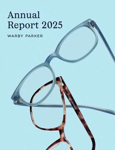 Thumbnail Warby Parker Annual Report 2025