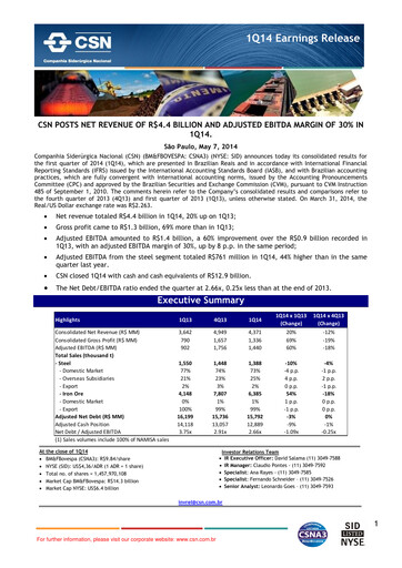 Thumbnail Companhia Siderúrgica Nacional
 Quarterly Report 2014-q1