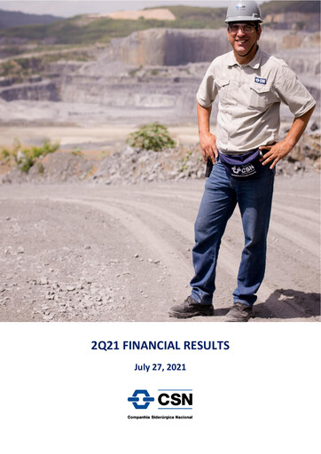 Thumbnail Companhia Siderúrgica Nacional
 Quarterly Report 2021-q2