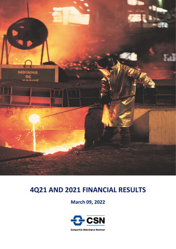 Thumbnail Companhia Siderúrgica Nacional
 Quarterly Report 2021-q4