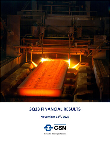 Thumbnail Companhia Siderúrgica Nacional
 Quarterly Report 2023-q3