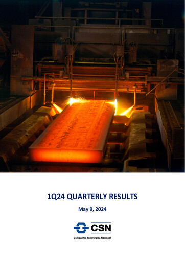 Thumbnail Companhia Siderúrgica Nacional
 Quarterly Report 2024-q1