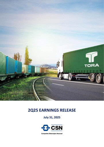 Thumbnail Companhia Siderúrgica Nacional
 Quarterly Report 2025-q2