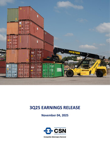 Thumbnail Companhia Siderúrgica Nacional
 Quarterly Report 2025-q3