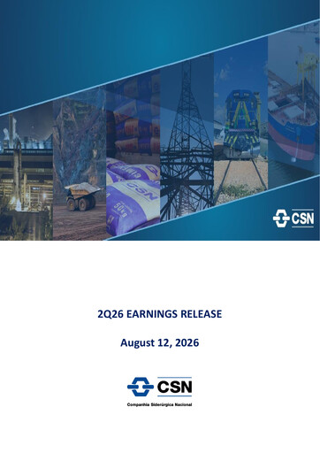 Thumbnail Companhia Siderúrgica Nacional
 Quarterly Report 2026-q2