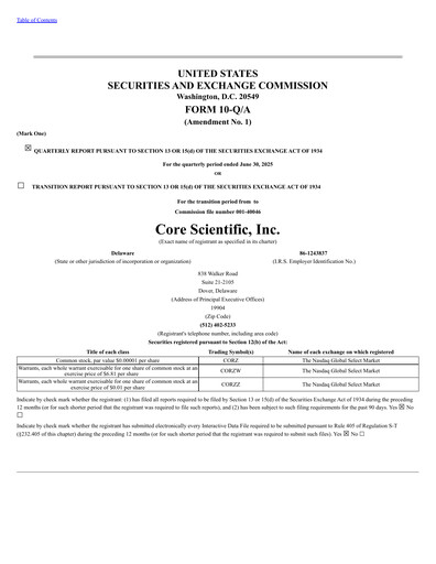 Thumbnail Core Scientific Quarterly Report 2025-q2