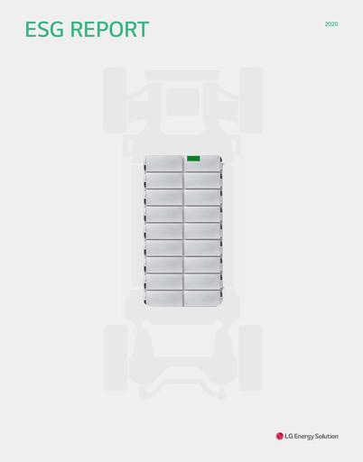 Thumbnail LG Energy Solution ESG Report 2020
