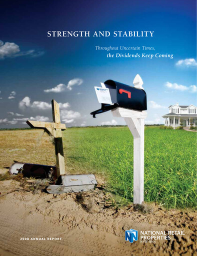 Thumbnail NNN REIT Annual Report 2008