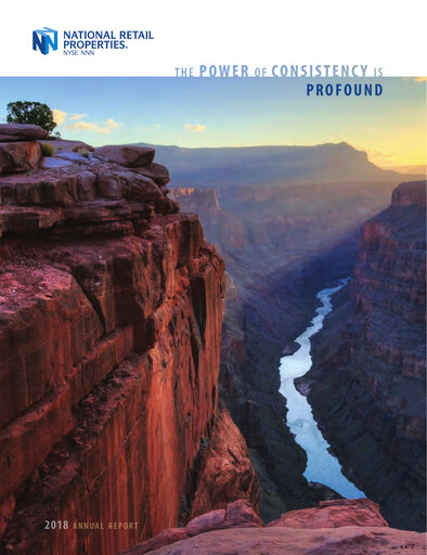 Thumbnail NNN REIT Annual Report 2018