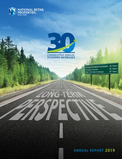 Thumbnail NNN REIT Annual Report 2019
