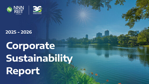 Thumbnail NNN REIT Sustainability Report 2025-2026