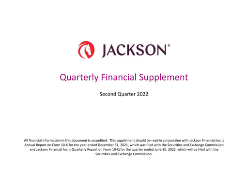 Thumbnail Jackson Financial Quarterly Report 2022-q2