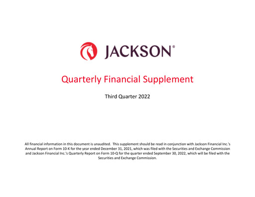 Thumbnail Jackson Financial Quarterly Report 2022-q3