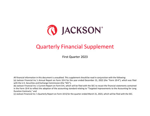 Thumbnail Jackson Financial Quarterly Report 2023-q1