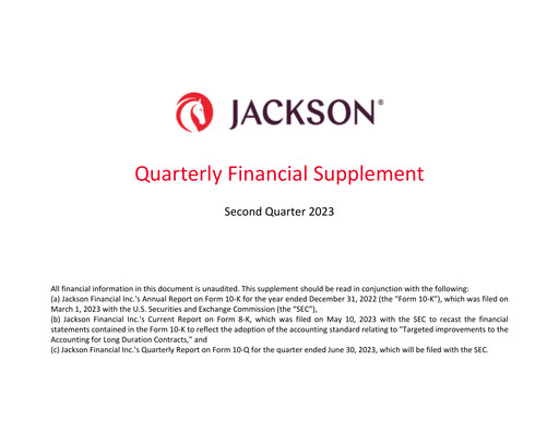 Thumbnail Jackson Financial Quarterly Report 2023-q2