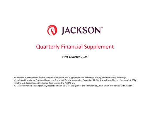 Thumbnail Jackson Financial Quarterly Report 2024-q1