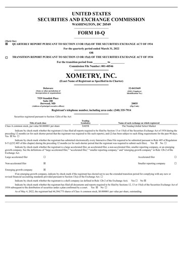 Thumbnail Xometry Quarterly Report 2022-q1