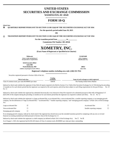 Thumbnail Xometry Quarterly Report 2023-q2