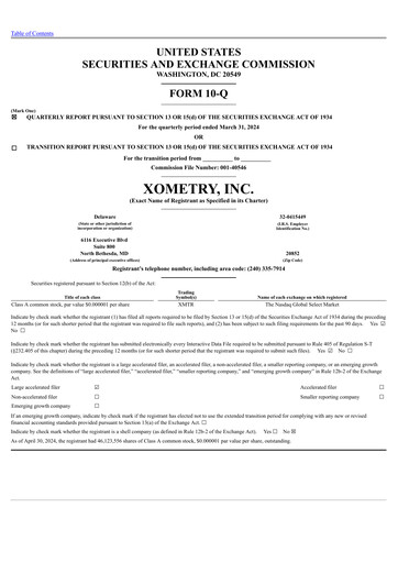 Thumbnail Xometry Quarterly Report 2024-q1