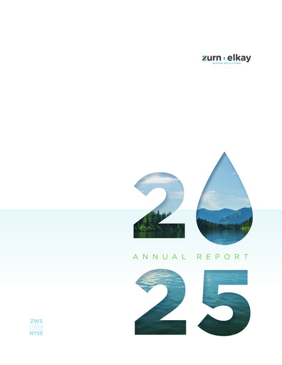 Thumbnail Zurn Elkay Water Solutions Annual Report 2025