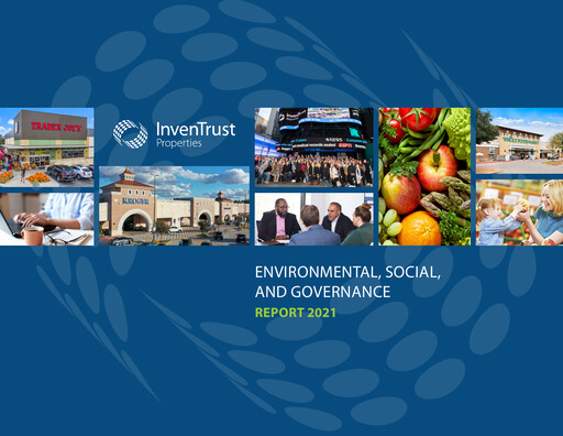 Miniature InvenTrust Properties Rapport ESG 2021
