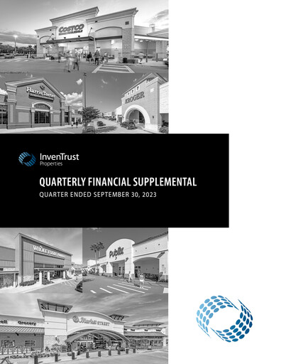 Thumbnail InvenTrust Properties Quarterly Report 2023-q3