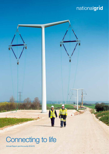 Vorschaubild National Grid Jahresbericht 2014-2015