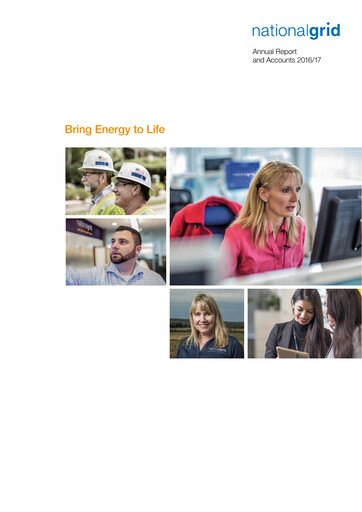 Thumbnail National Grid Annual Report 2016-2017