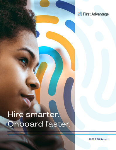 Thumbnail First Advantage ESG Report 2021