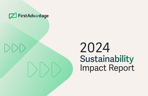 Thumbnail First Advantage Sustainability Report 2024