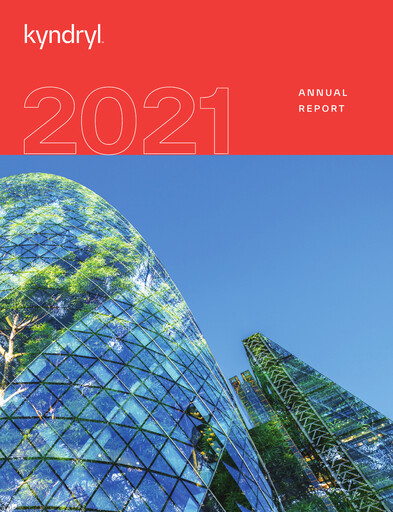 Thumbnail Kyndryl Annual Report 2021