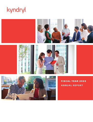 Thumbnail Kyndryl Annual Report 2023