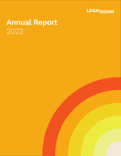 Thumbnail LegalZoom Annual Report 2023