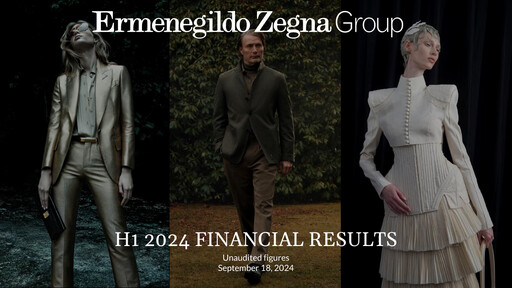 Miniature Ermenegildo Zegna Rapport semestriel 2024-h1