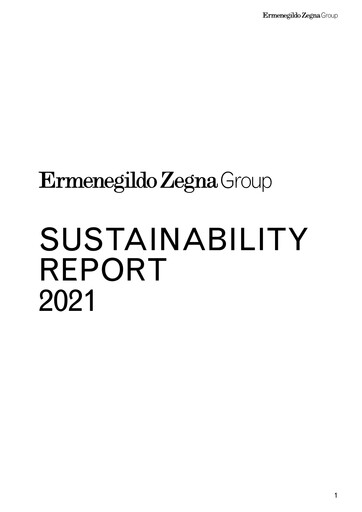 Thumbnail Ermenegildo Zegna Sustainability Report 2021