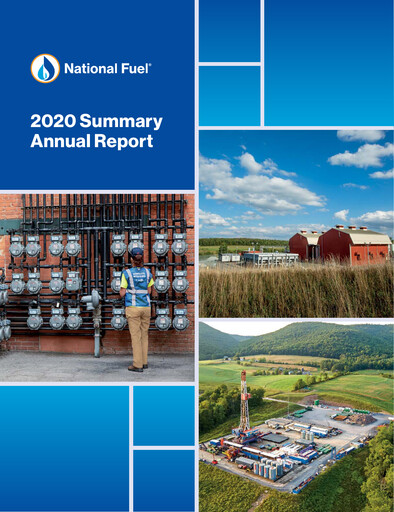 Thumbnail National Fuel Gas
 Annual Report 2020