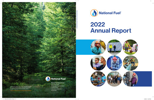 Thumbnail National Fuel Gas
 Annual Report 2022