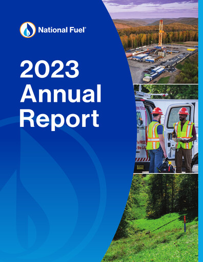 Thumbnail National Fuel Gas
 Annual Report 2023