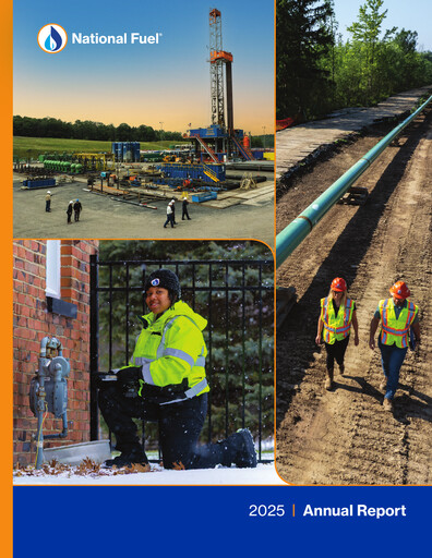 Thumbnail National Fuel Gas
 Annual Report 2025