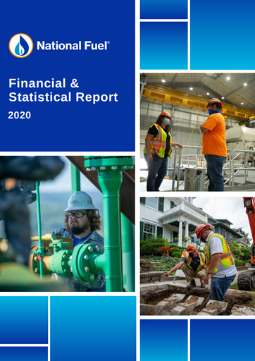 Thumbnail National Fuel Gas
 Financial Report 2020