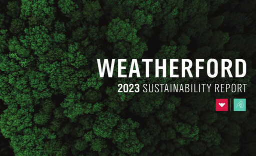 Thumbnail Weatherford International Sustainability Report 2023