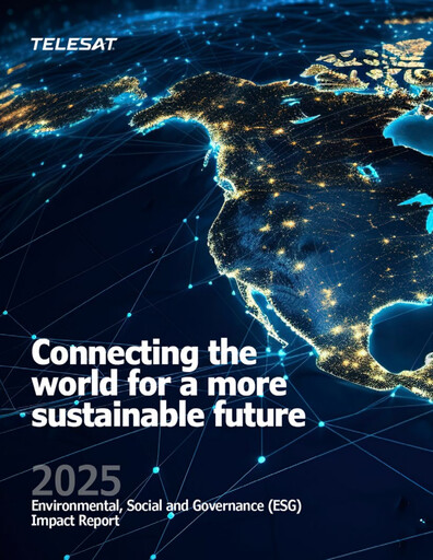 Thumbnail Telesat ESG Report 2025