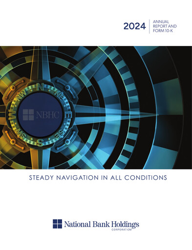 Thumbnail National Bank Holdings
 Annual Report 2024