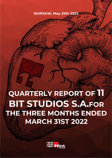 Thumbnail 11 bit studios Quarterly Report 2022-q1