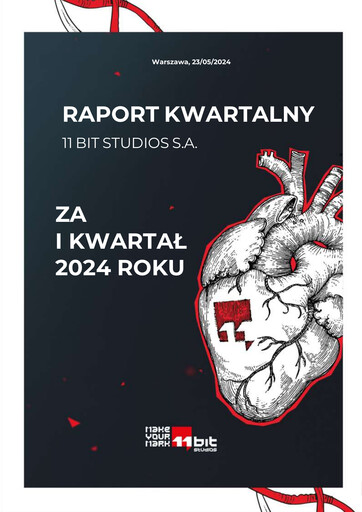 Thumbnail 11 bit studios Quarterly Report 2024-q1