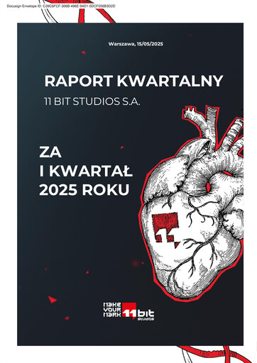 Thumbnail 11 bit studios Quarterly Report 2025-q1