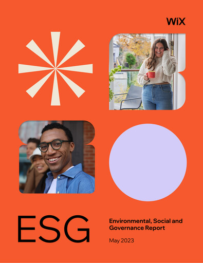 Thumbnail Wix.com ESG Report 2022